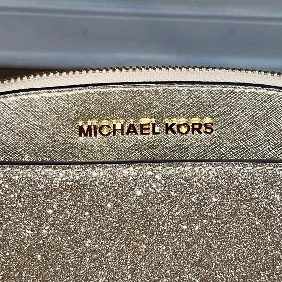 Michael Kors Glittering Gold Women's Bag - Picture 2 of 11